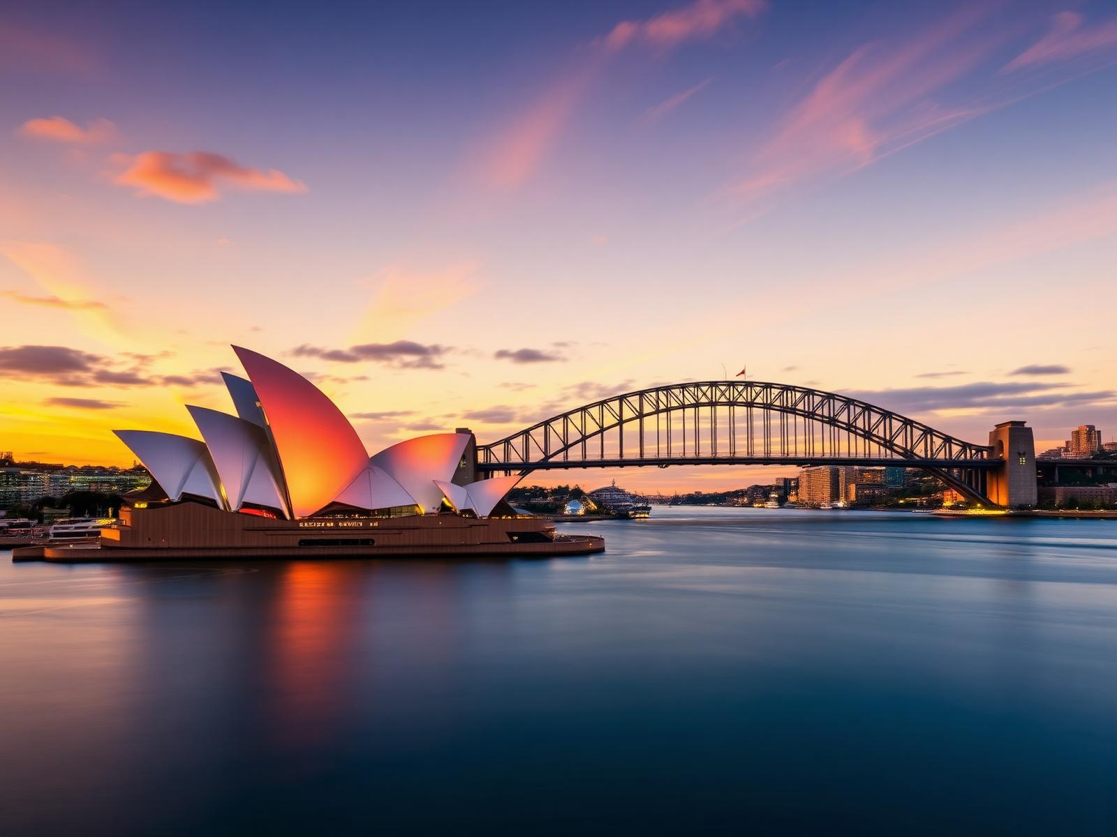 Paisagem representativa da Oceania — roteiros da Mais Viagens Chapecó